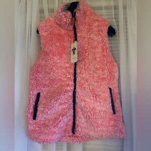 Simply Southern Pink  Sherpa Vest